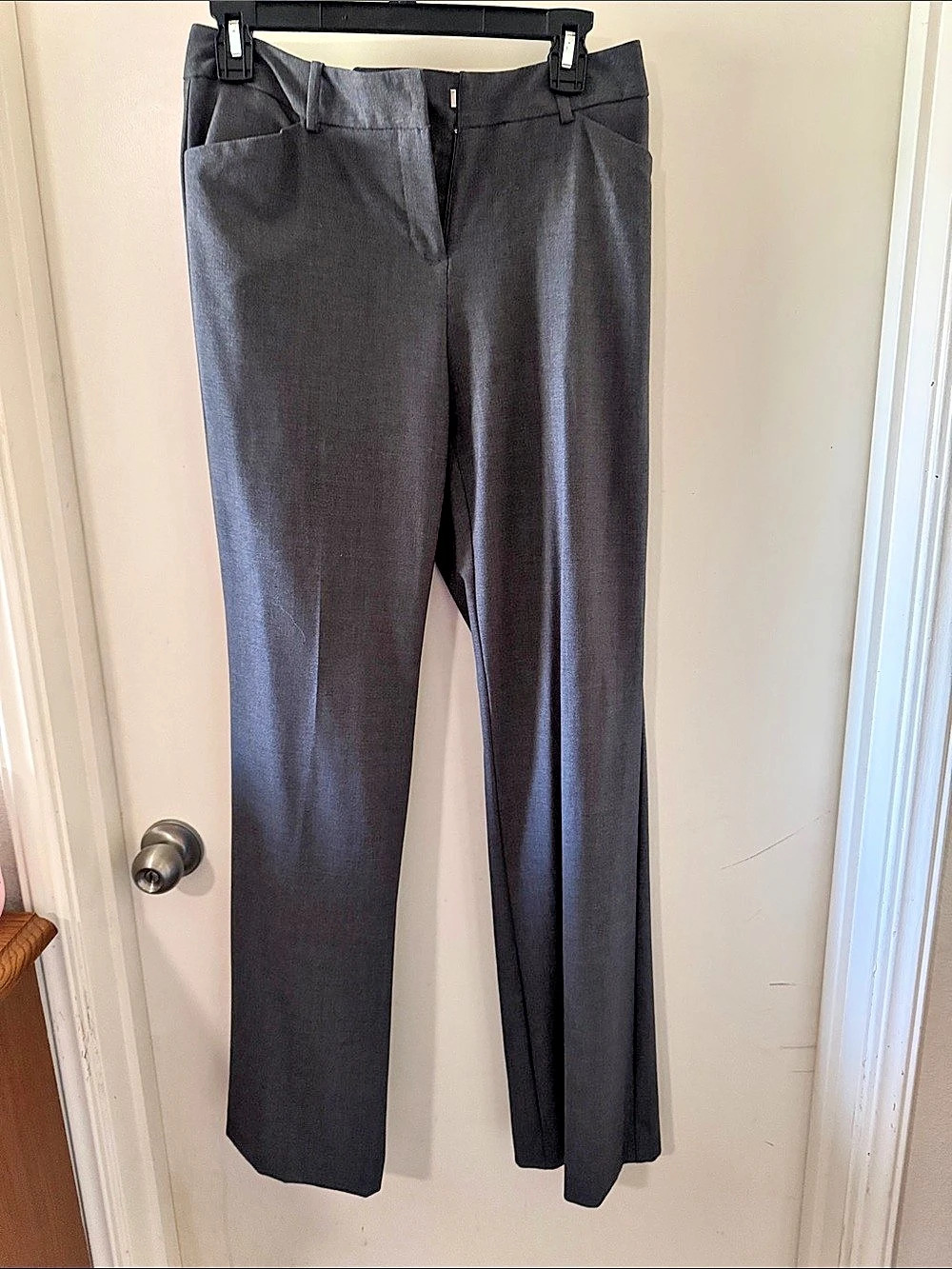 Worthington Modern Fit Bootcut Pants in Gray Size 4